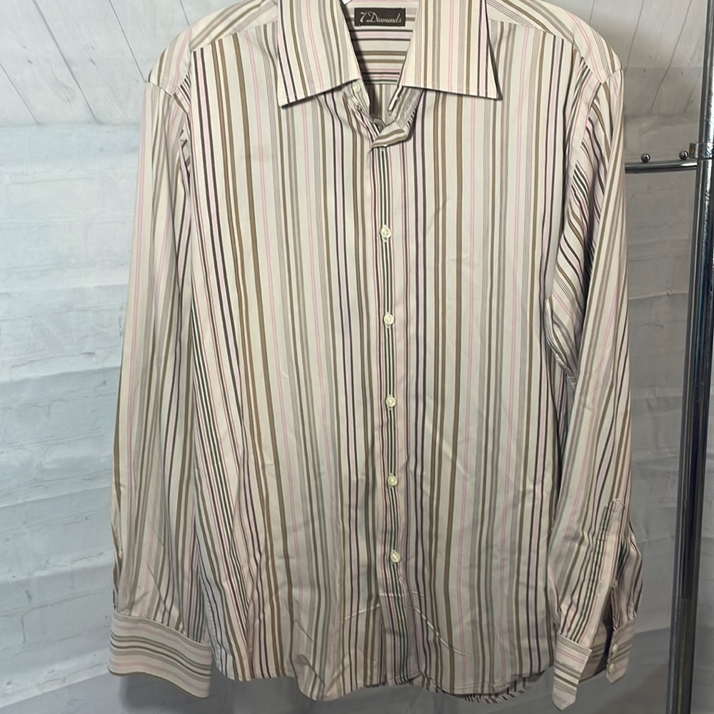 7 Diamonds Button Up Dress Shirt